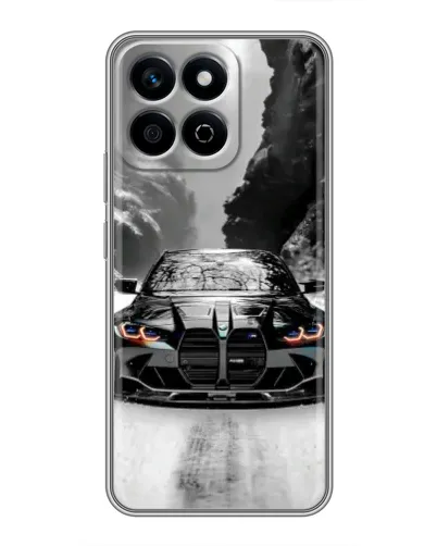Чехол для Huawei Honor X7c с картинкой «BMW — акварельный дрифт» Чехол для Huawei Honor X7c с картинкой «BMW — акварельный дрифт»