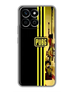 Чехол для Huawei Honor X7c с картинкой «PUBG — камуфляжный шлем»