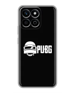 Чехол для Huawei Honor X7c с картинкой «PUBG — классический лого»