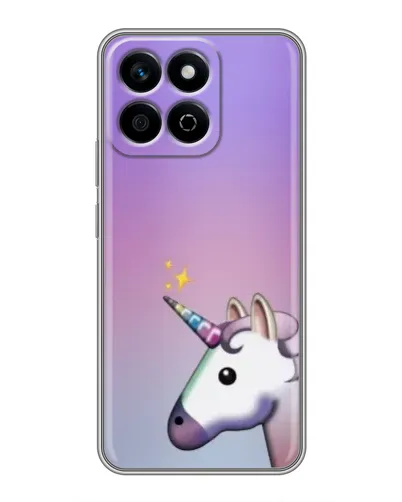Чехол для Huawei Honor X7c с картинкой «Единорог градиент» Чехол для Huawei Honor X7c с картинкой «Единорог градиент»