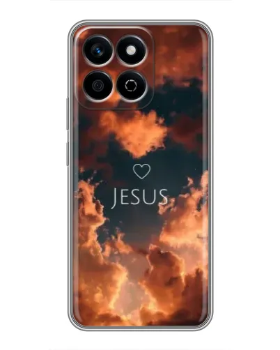 Чехол для Huawei Honor X7c с картинкой «Сияние Имени Jesus»