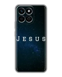 Чехол для Huawei Honor X7c с картинкой «Звездное небо Jesus»