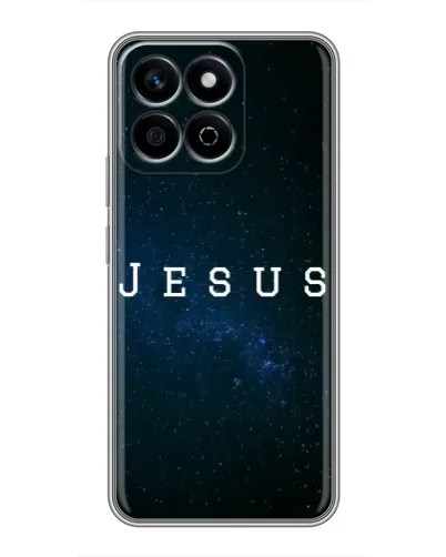 Чехол для Huawei Honor X7c с картинкой «Звездное небо Jesus»