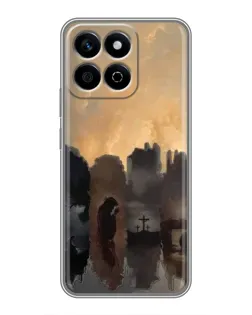 Чехол для Huawei Honor X7c с картинкой «Дорога к вере»