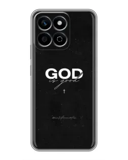 Чехол для Huawei Honor X7c с картинкой «GOD — Бог над всем»