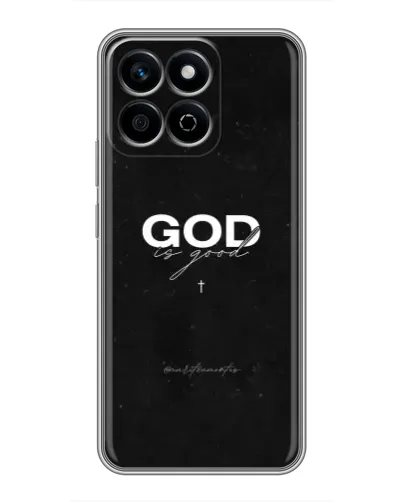 Чехол для Huawei Honor X7c с картинкой «GOD — Бог над всем»