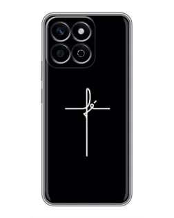 Чохол для Huawei Honor X7c з картинкою «Тонкий хрест»
