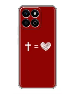 Чохол для Huawei Honor X7c з картинкою «Рівняння любові»