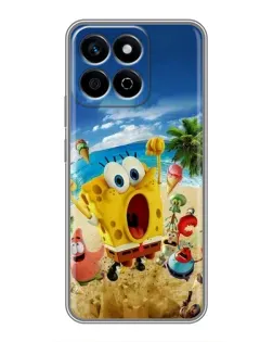 Чехол для Huawei Honor X7c с картинкой «Развлечения на пляже»
