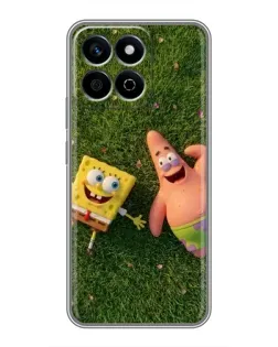Чехол для Huawei Honor X7c с картинкой «Друзья на лужайке» Чехол для Huawei Honor X7c с картинкой «Друзья на лужайке»