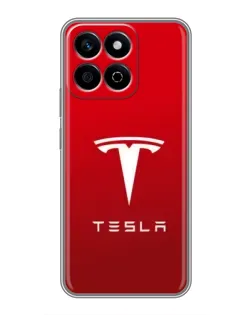 Чохол для Huawei Honor X7c з картинкою «Tesla Red Classic»