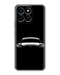 Чехол для Huawei Honor X7c с картинкой «Фары Tesla Night» Чехол для Huawei Honor X7c с картинкой «Фары Tesla Night»