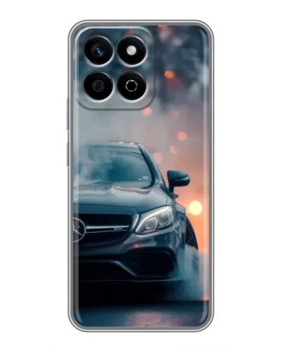 Чехол для Huawei Honor X7c с картинкой «Mercedes — ночной город» Чехол для Huawei Honor X7c с картинкой «Mercedes — ночной город»