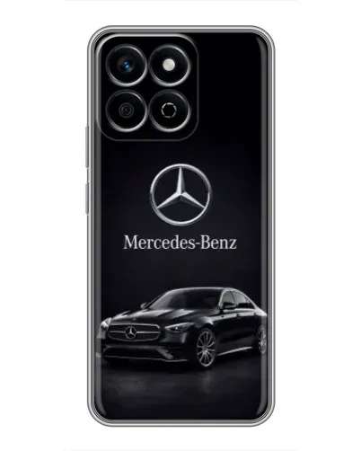 Чехол для Huawei Honor X7c с картинкой «Mercedes — решетка радиатора» Чехол для Huawei Honor X7c с картинкой «Mercedes — решетка радиатора»
