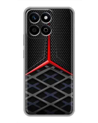 Чехол для Huawei Honor X7c с картинкой «Mercedes Carbon Grid» Чехол для Huawei Honor X7c с картинкой «Mercedes Carbon Grid»