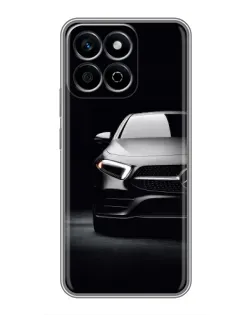 Чехол для Huawei Honor X7c с картинкой «Свет фар Mercedes»