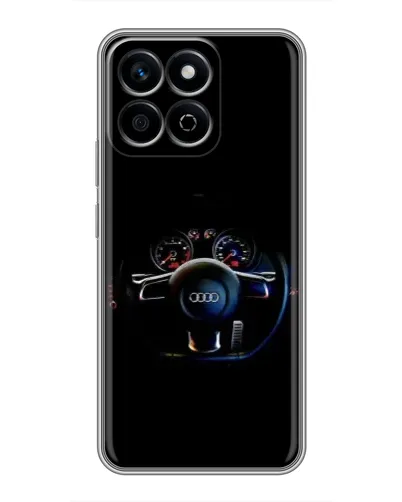 Чехол для Huawei Honor X7c с картинкой «Салон Audi — руль» Чехол для Huawei Honor X7c с картинкой «Салон Audi — руль»