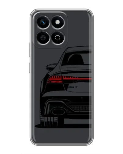 Чехол для Huawei Honor X7c с картинкой «Задняя часть Audi — арт» Чехол для Huawei Honor X7c с картинкой «Задняя часть Audi — арт»