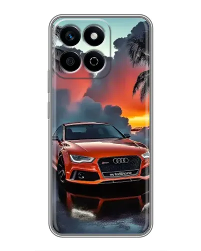 Чехол для Huawei Honor X7c с картинкой «Audi — закат» Чехол для Huawei Honor X7c с картинкой «Audi — закат»