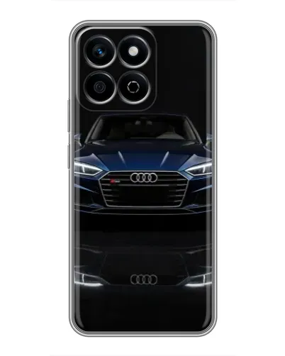Чехол для Huawei Honor X7c с картинкой «Audi — ночное отражение» Чехол для Huawei Honor X7c с картинкой «Audi — ночное отражение»