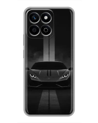 Чехол для Huawei Honor X7c с картинкой «Lamborghini симметрия дорог»