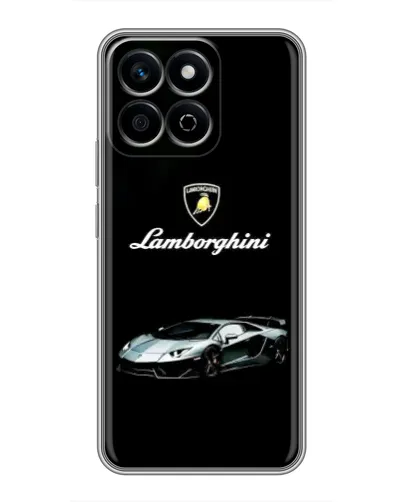 Чехол для Huawei Honor X7c с картинкой «Логотип Lamborghini классика»