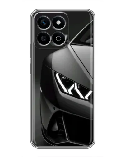 Чехол для Huawei Honor X7c с картинкой «Lamborghini фары детализация»