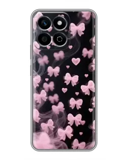 Чехол для Huawei Honor X7c с картинкой «Неоновое кружево»
