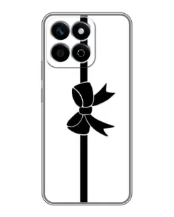 Чехол для Huawei Honor X7c с картинкой «Вертикальный бант»
