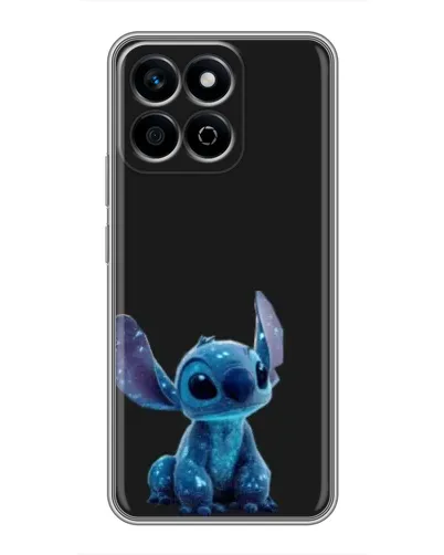 Чехол для Huawei Honor X7c с картинкой «Стич на черном» Чехол для Huawei Honor X7c с картинкой «Стич на черном»