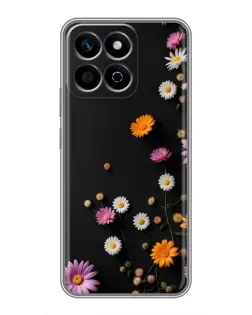 Чехол для Huawei Honor X7c с картинкой «Цветочная композиция»