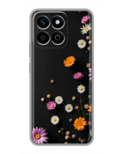 Чехол для Huawei Honor X7c с картинкой «Цветочная композиция»
