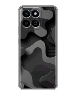 Чехол для Huawei Honor X7c с картинкой «Темный абстрактный камуфляж» Чехол для Huawei Honor X7c с картинкой «Темный абстрактный камуфляж»