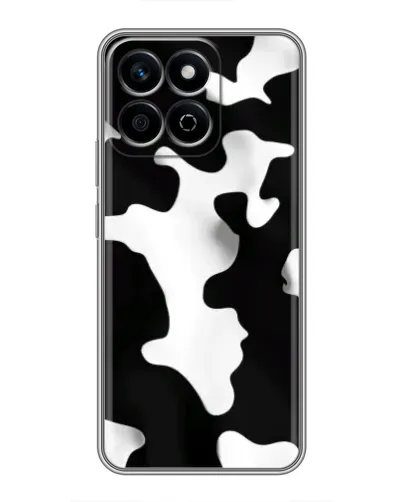 Чехол для Huawei Honor X7c с картинкой «Черно-белое пятно»