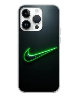 Чохол для Huawei Honor X7d з картинкою «Неоновий контур Nike»