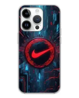 Чехол для Huawei Honor X7d с картинкой «Техногенный стиль Nike»
