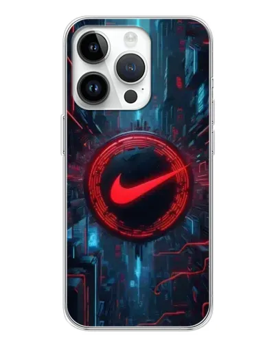 Чехол для Huawei Honor X7d с картинкой «Техногенный стиль Nike»