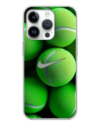 Чехол для Huawei Honor X7d с картинкой «Теннисные мячи Найк»