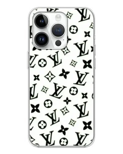 Чохол для Huawei Honor X7d з картинкою «Монохромний хаос LV»