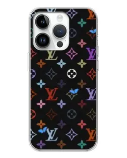 Чохол для Huawei Honor X7d з картинкою «Кольорова монограма LV»