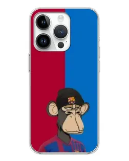 Чохол для Huawei Honor X7d з картинкою «Bored Ape — фанат Барси» Чохол для Huawei Honor X7d з картинкою «Bored Ape — фанат Барси»