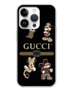 Чохол для Huawei Honor X7d з картинкою «Gucci — герої Disney та монограма»