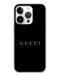 Чохол для Huawei Honor X7d з картинкою «Gucci — неоновий мінімалізм»