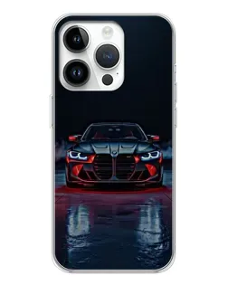 Чохол для Huawei Honor X7d з картинкою «BMW на мокрій дорозі»