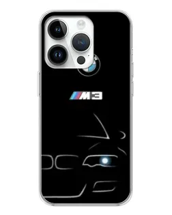 Чохол для Huawei Honor X7d з картинкою «Мінімалістичний принт BMW M3»