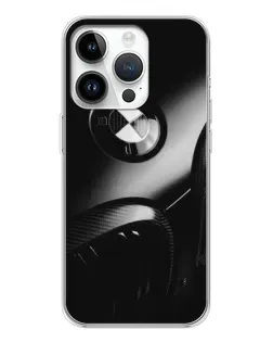 Чохол для Huawei Honor X7d з картинкою «Емблема BMW — макро»