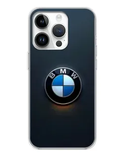 Чохол для Huawei Honor X7d з картинкою «Логотип BMW — мінімалізм»