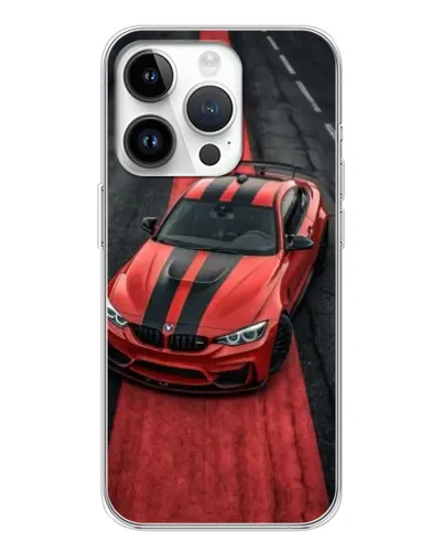 Чохол для Huawei Honor X7d з картинкою «BMW на червоній доріжці»