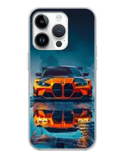 Чохол для Huawei Honor X7d з картинкою «BMW — золота емблема»