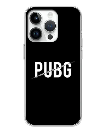 Чохол для Huawei Honor X7d з картинкою «PUBG — білий логотип»